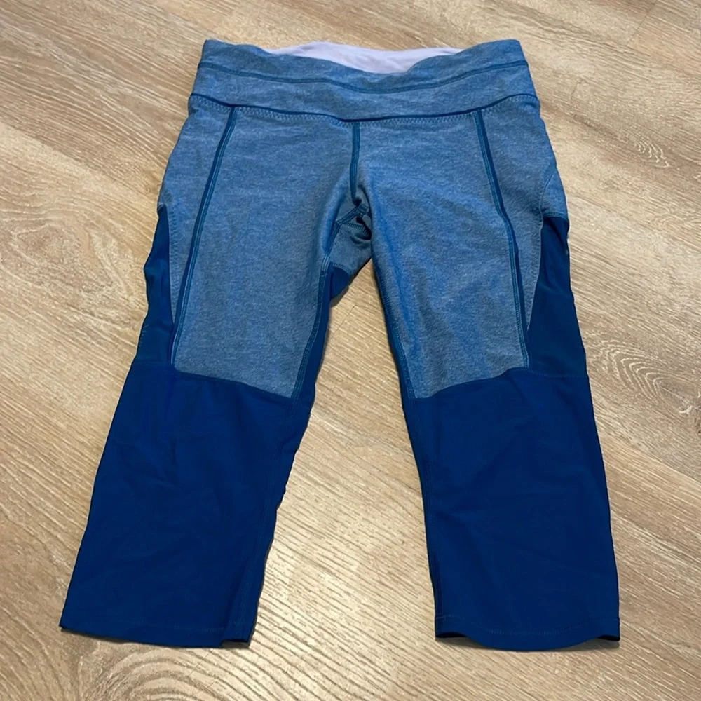 Lululemon |‎ 6 | Run & Train legging | mesh legs